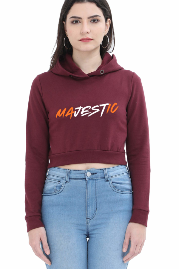 Majestic Edition Crop Hoodie